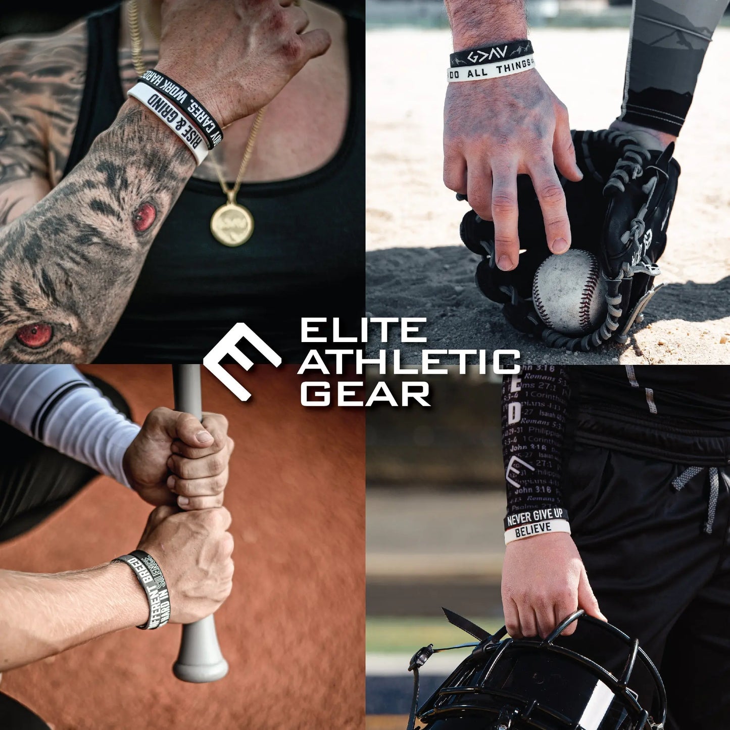 GO HARD OR GO HOME Wristband Elite Athletic Gear