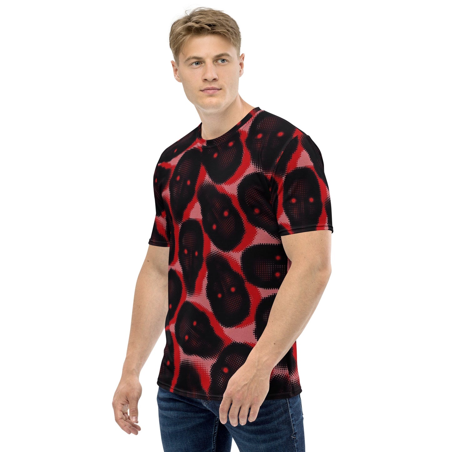 Demon Eyes All Over Print Halloween T-Shirt