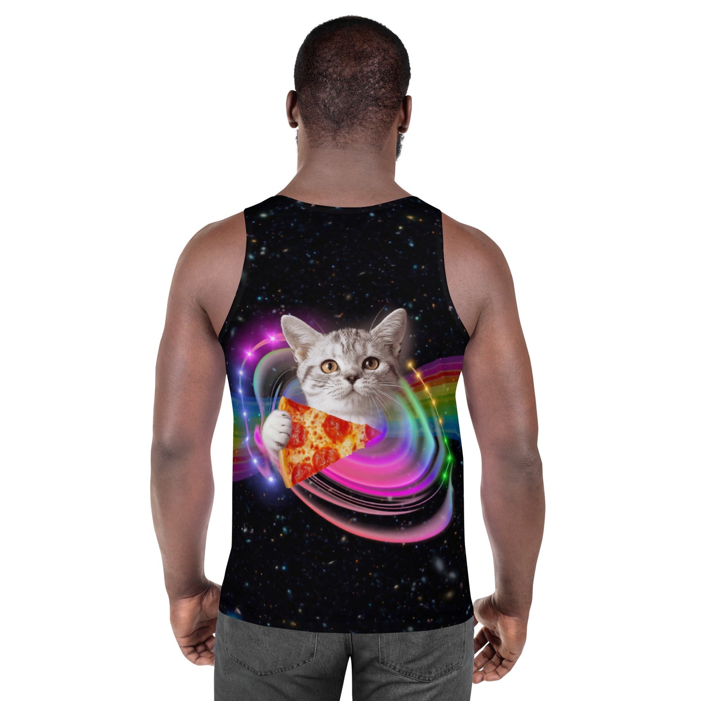 Pizza Cat Unisex Tank Top