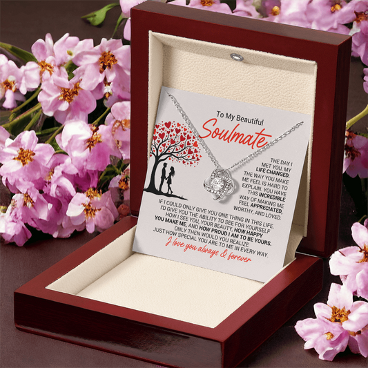Forever Intertwined Love Knot Necklace – A Symbol of Endless Love & Devotion