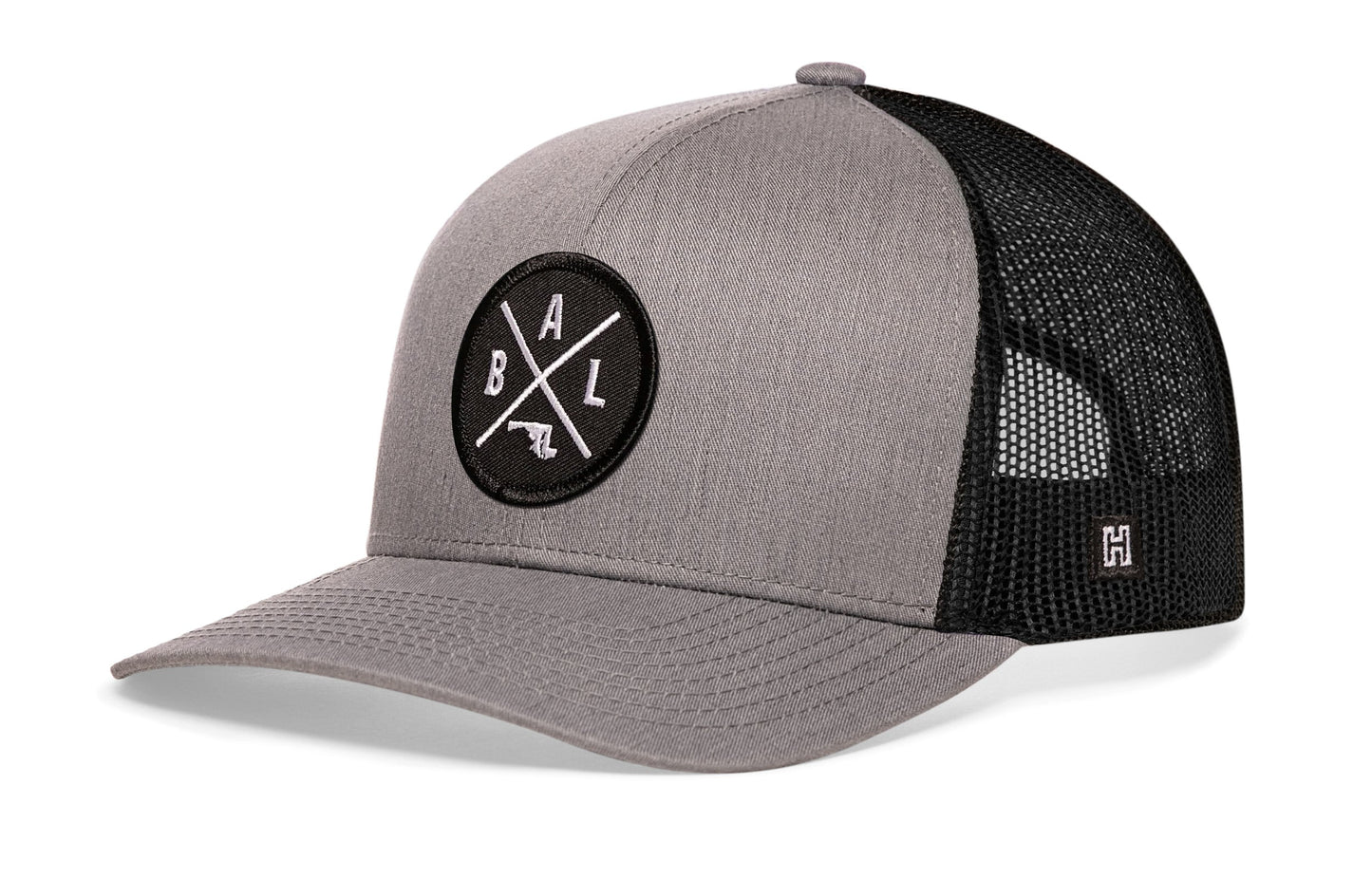 Baltimore Trucker Hat | Black BAL X Snapback