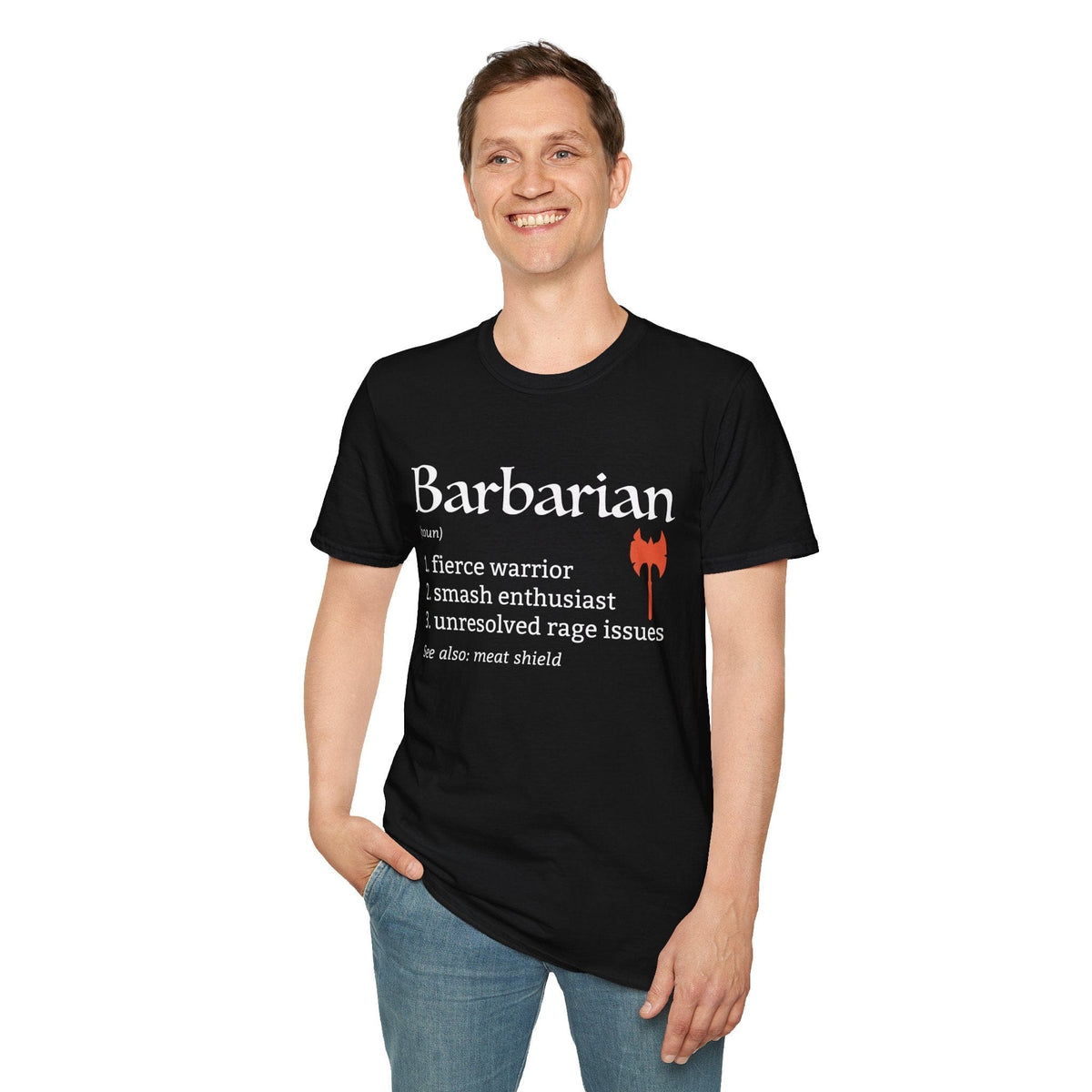 Barbarian Class Definition T-Shirt