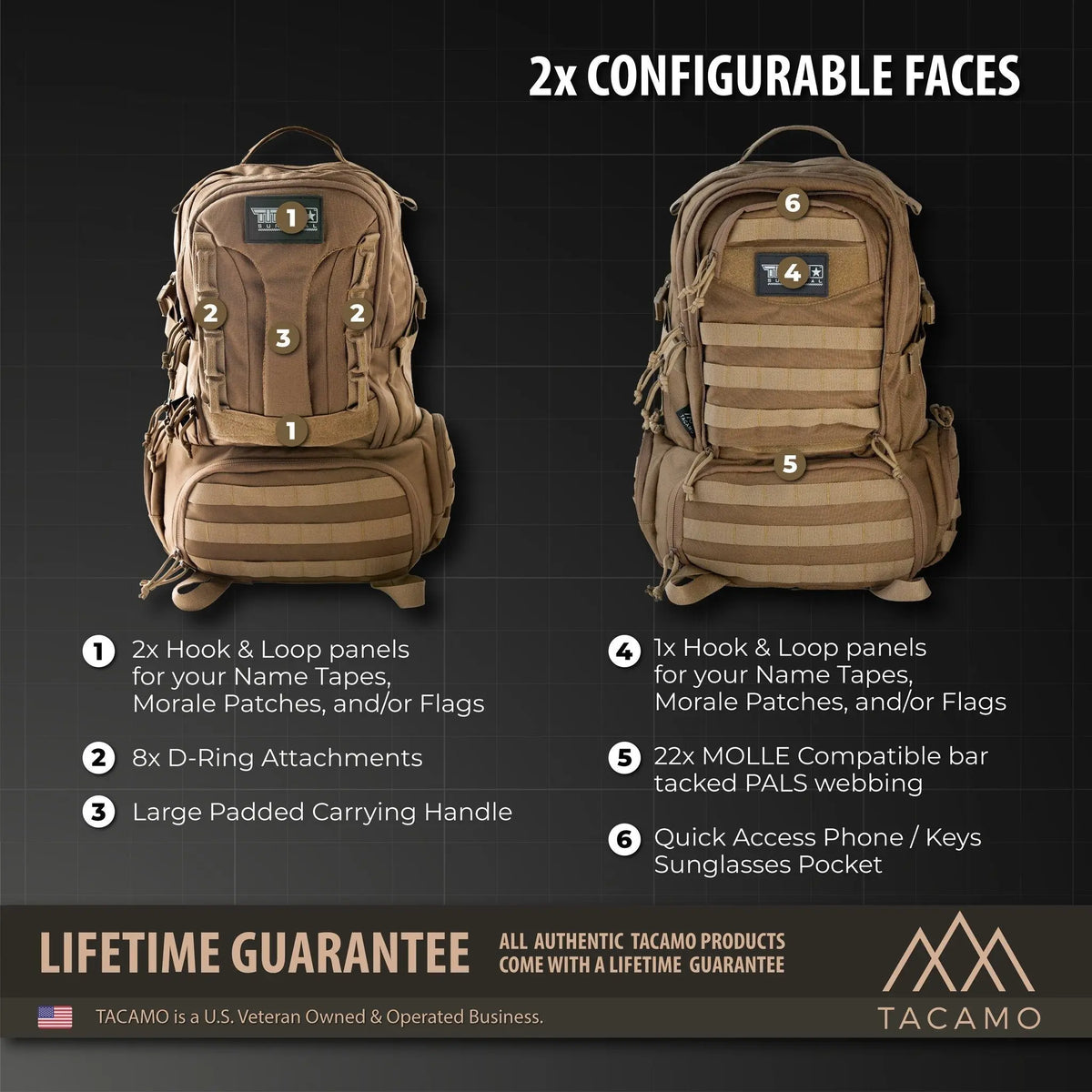 BC50 50L 72-Hour Tactical Backpack TITAN Survival