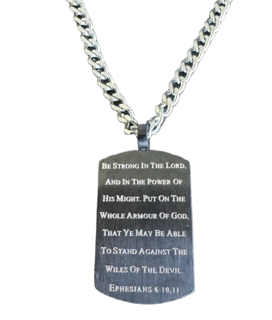Helmet Shield Necklace