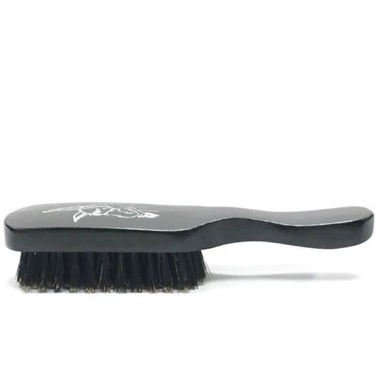 Boars Hair Beard Brush with Handle Badass Beard Care