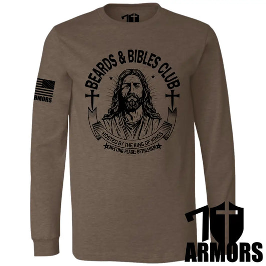 BEARDS AND BIBLES CLUB LONG SLEEVE