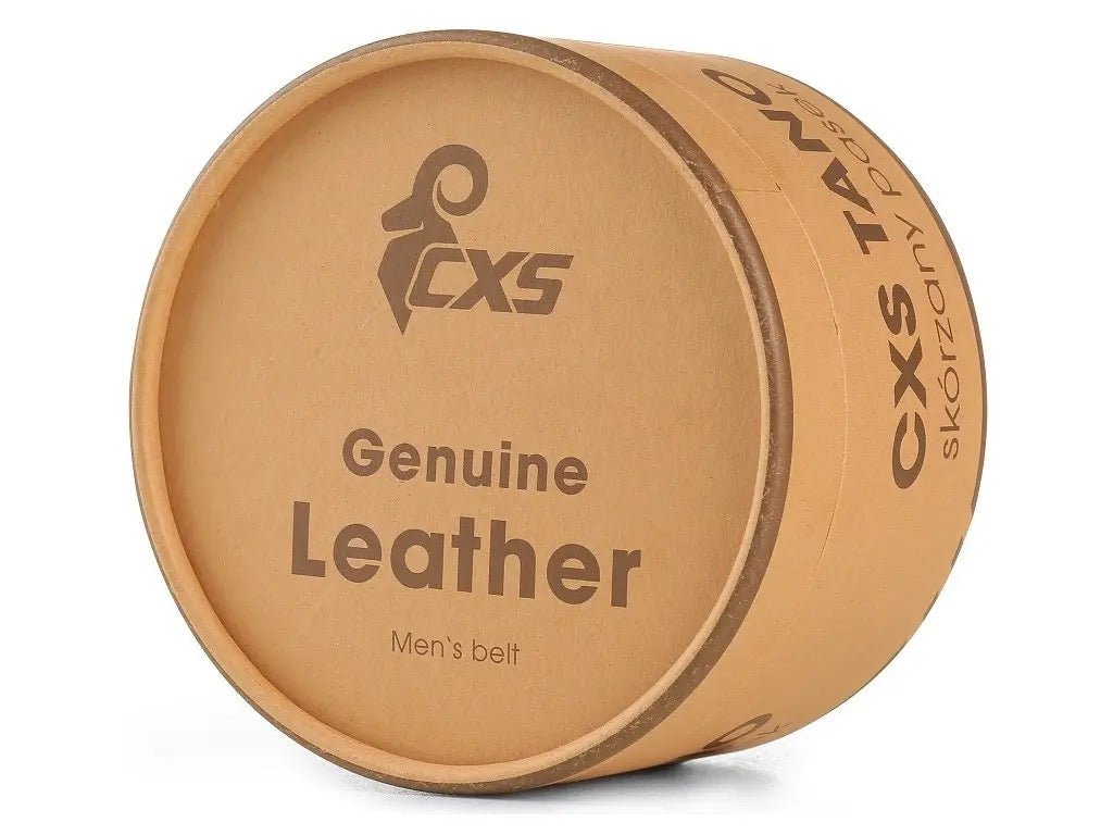 CXS Tano Black Leather Belt