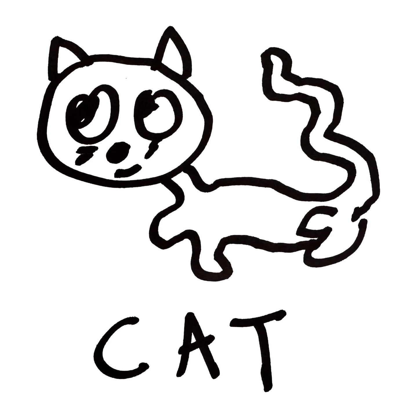 Cat - Long Sleeve Tee