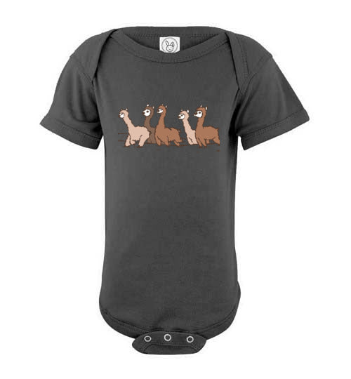 Curious Alpacas Infant Fine Jersey Bodysuit
