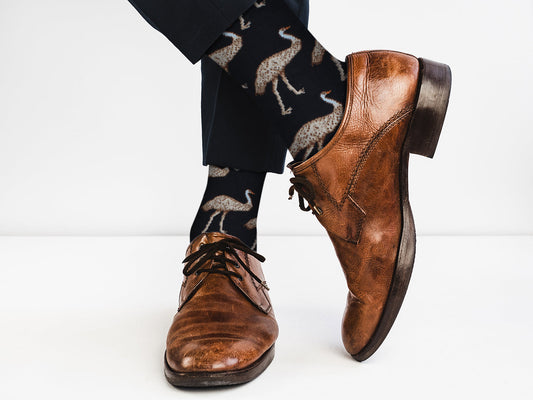Kangaroo & Emu Socks 2 Pack - Comfy Cotton for Men & Women