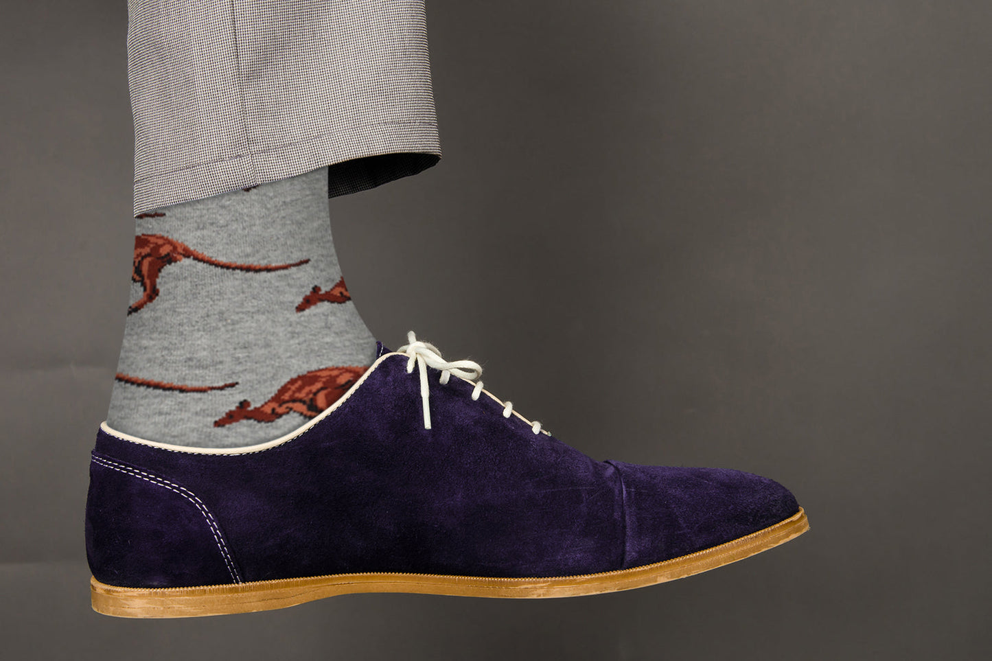 Kangaroo & Emu Socks 2 Pack - Comfy Cotton for Men & Women