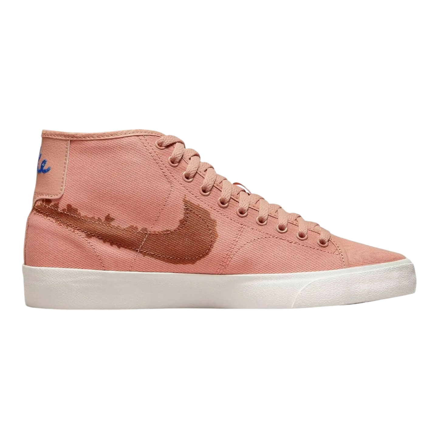 Nike SB Blazer Court Mid Premium Men Skateboard Shoes Rose Whisper