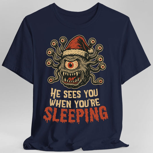 DnD Christmas Beholder T-Shirt