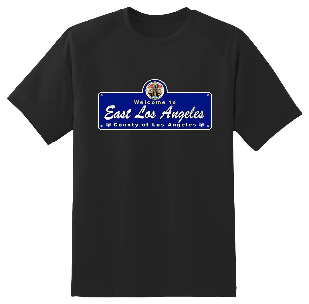 East Los Angeles Blue Street Sign Tshirt