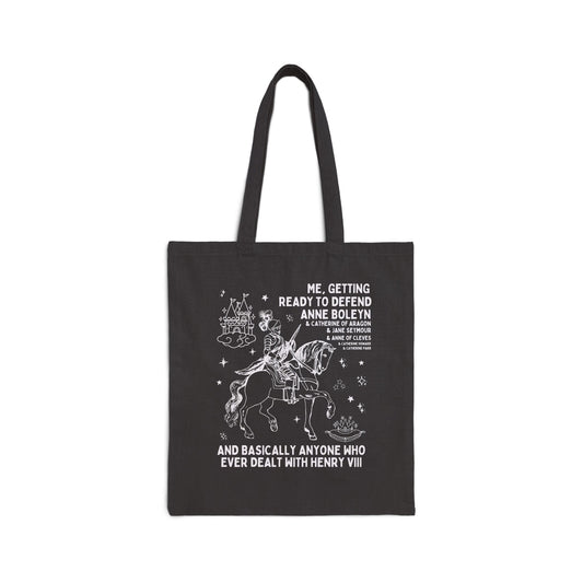 Getting Ready to Defend Anne Boleyn Tote