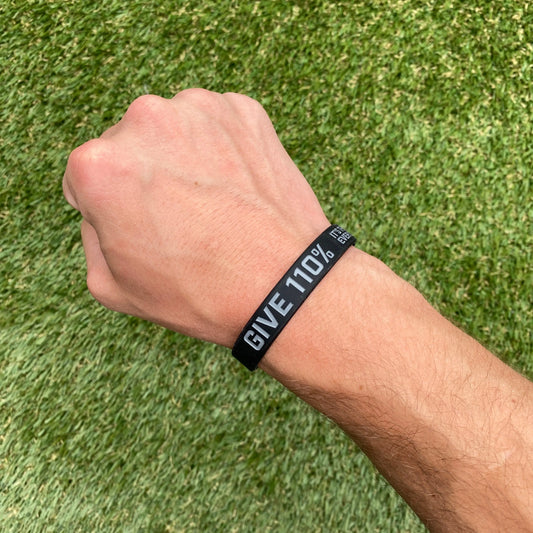 GIVE 110% Wristband Elite Athletic Gear