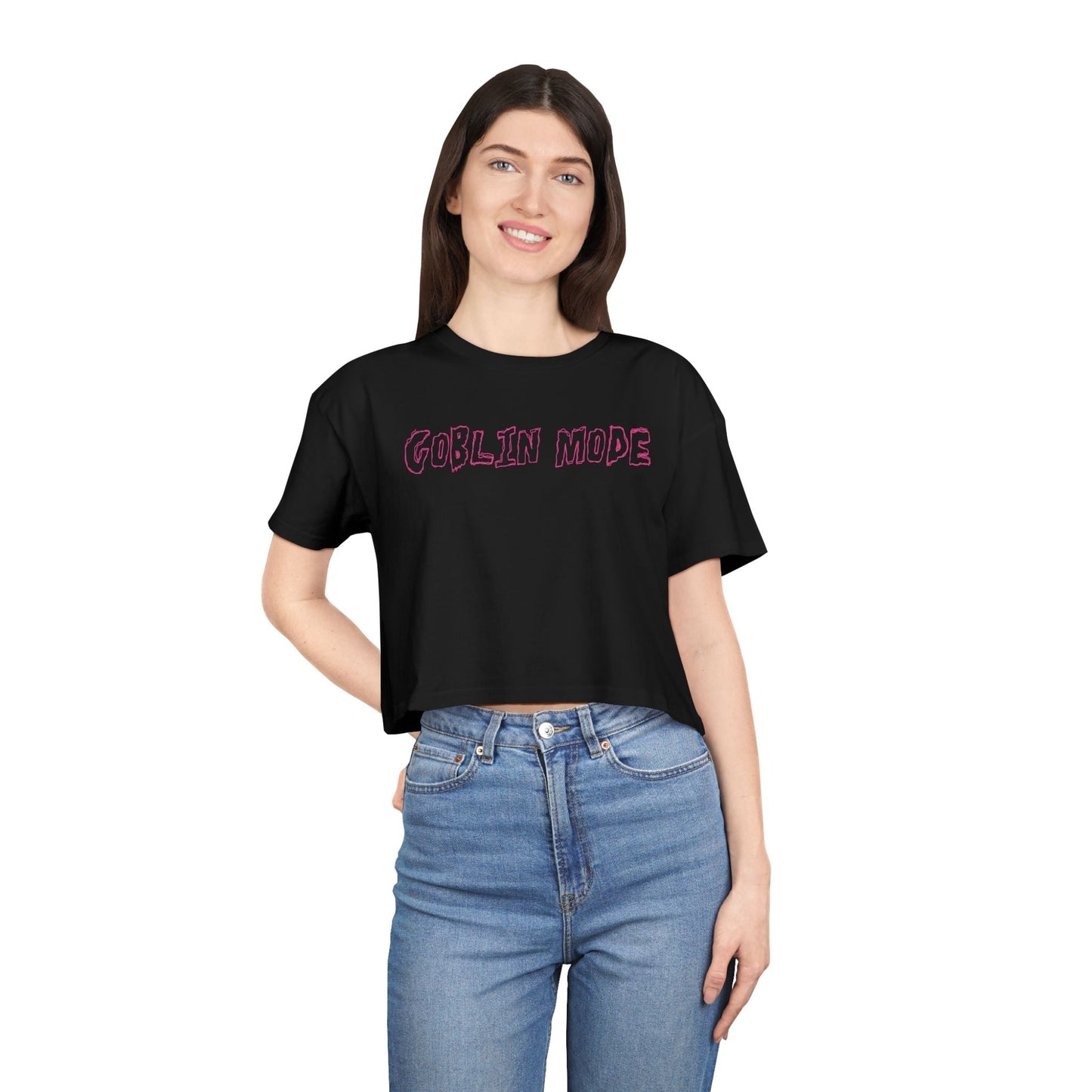 Goblin Mode Heavyweight Cropped Tee