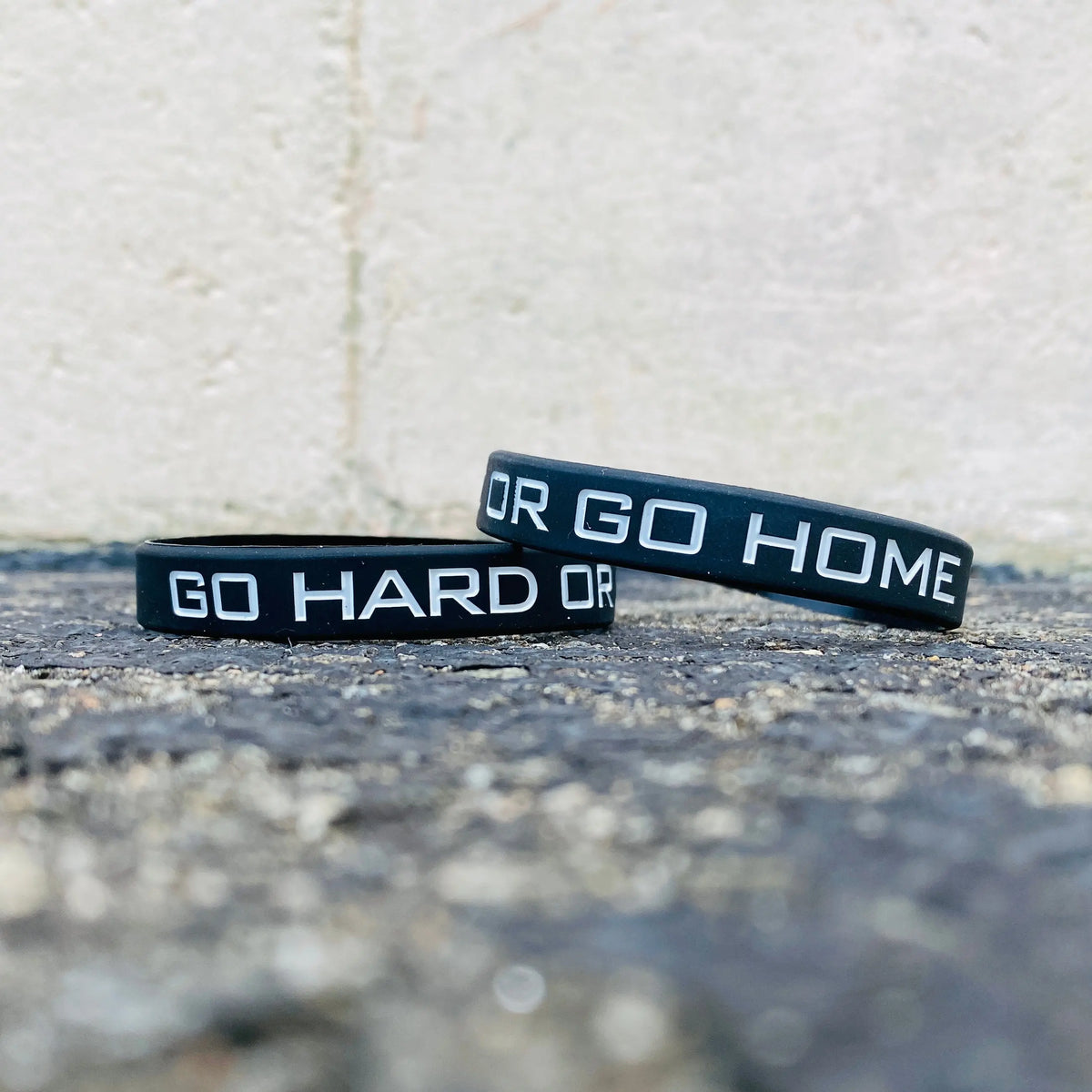 GO HARD OR GO HOME Wristband Elite Athletic Gear