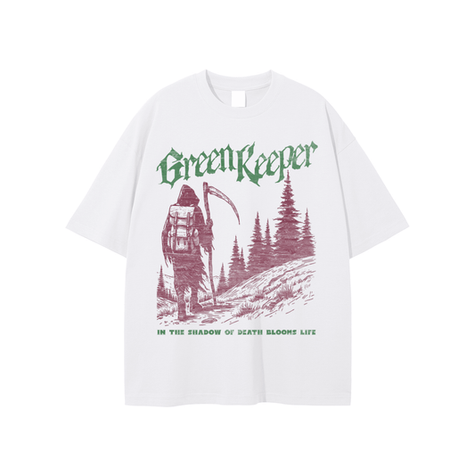 Green Keeper Grim Reaper Cotton Tee