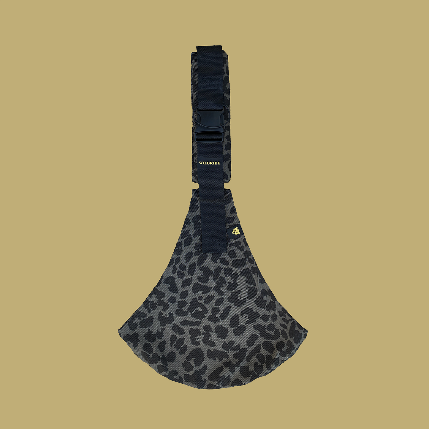 Toddler Carrier Leopard Print Grey