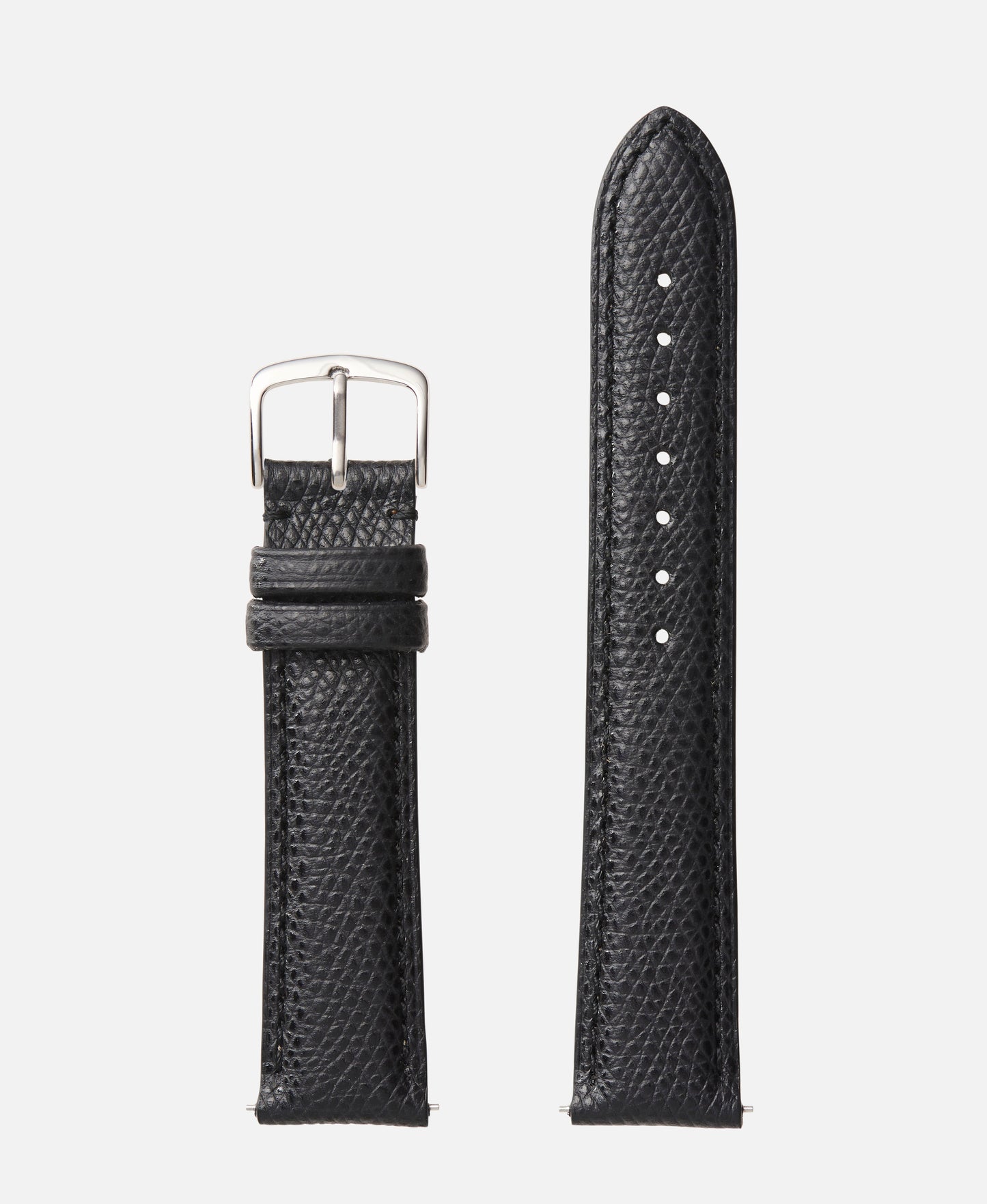 Black Genuine Epsom Leather | h2045