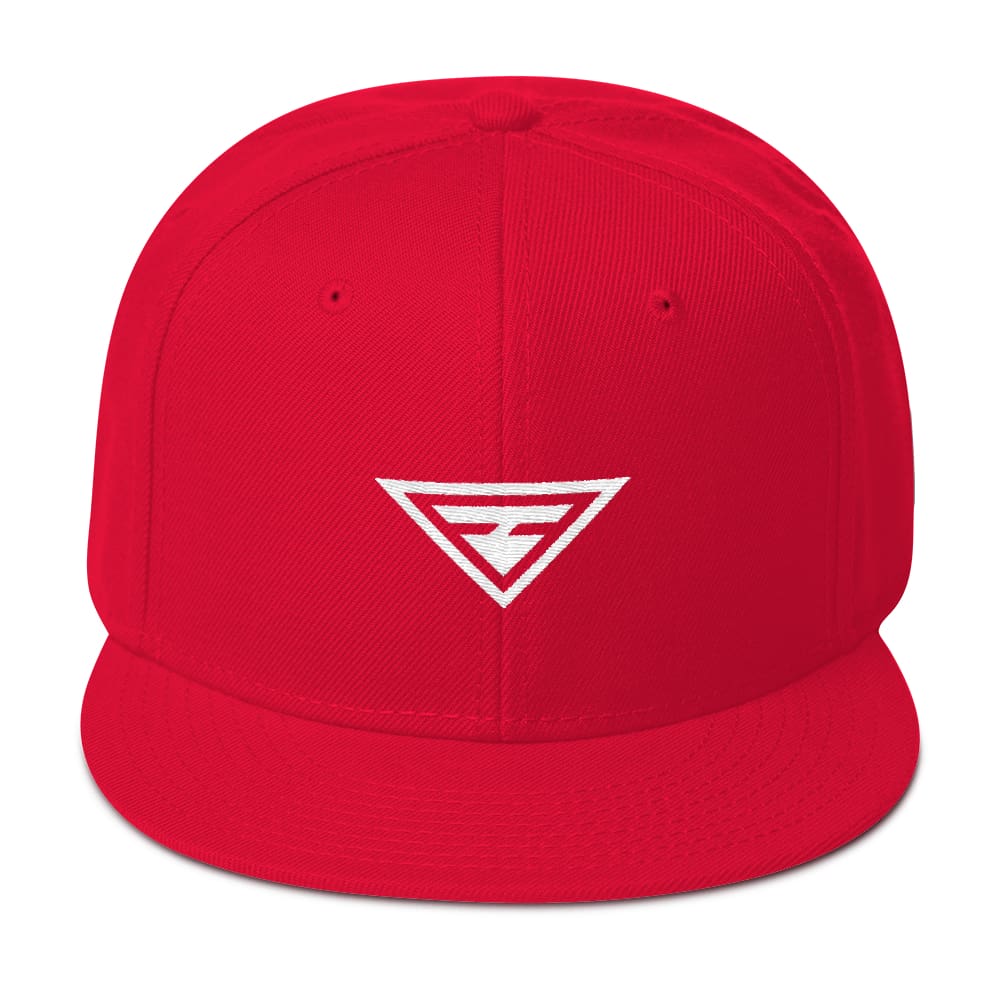 Hero Wool-Blend Flat Brim Snapback Hat