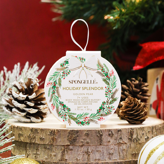 Holiday Splendor - Golden Pear | Holiday Wreath