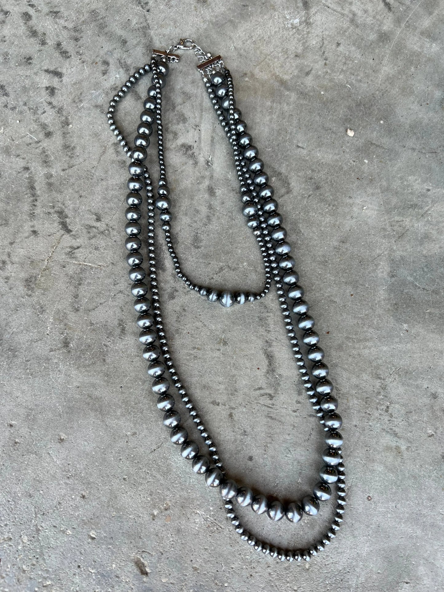Pearl Layered Necklace Wild Junkie