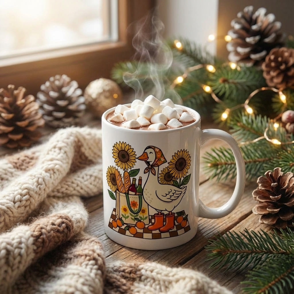 Silly Goose Social - Baguette Bonanza - 15oz Mug