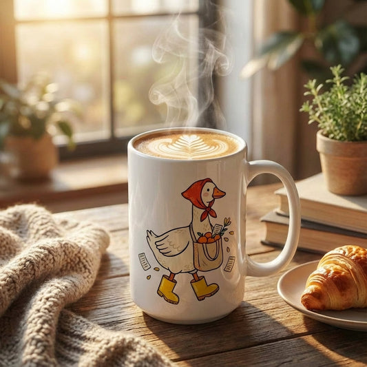 Silly Goose Social - Rainy Day Errands - 15oz Mug