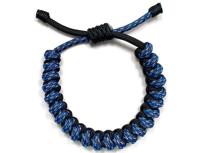 Engineered Black Galaxy Rope Bracelet Engineered