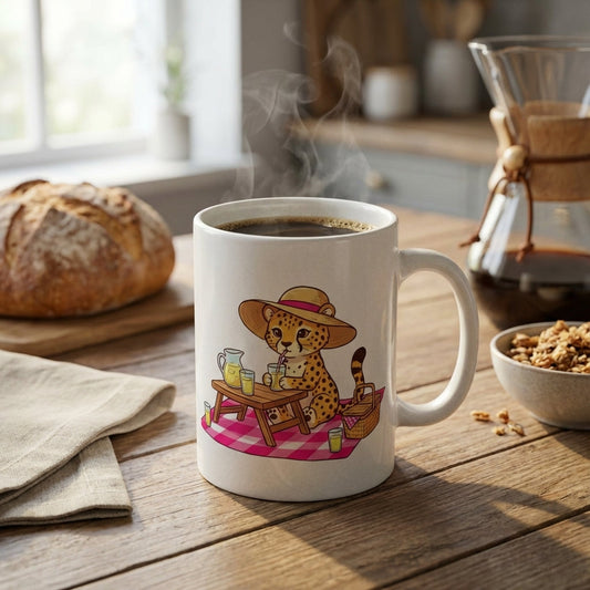 Racquet Club Cheetahs - Leisurely Lemonade - 15oz Mug