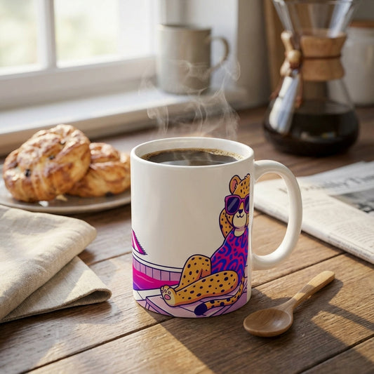 Racquet Club Cheetahs - Poolside Pounce - 15oz Mug