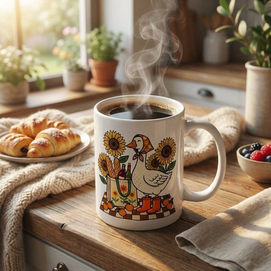 Silly Goose Social - Baguette Bonanza - 15oz Mug