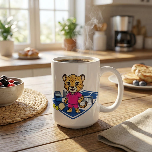 Racquet Club Cheetahs - Pickleball Prowl - 15oz Mug