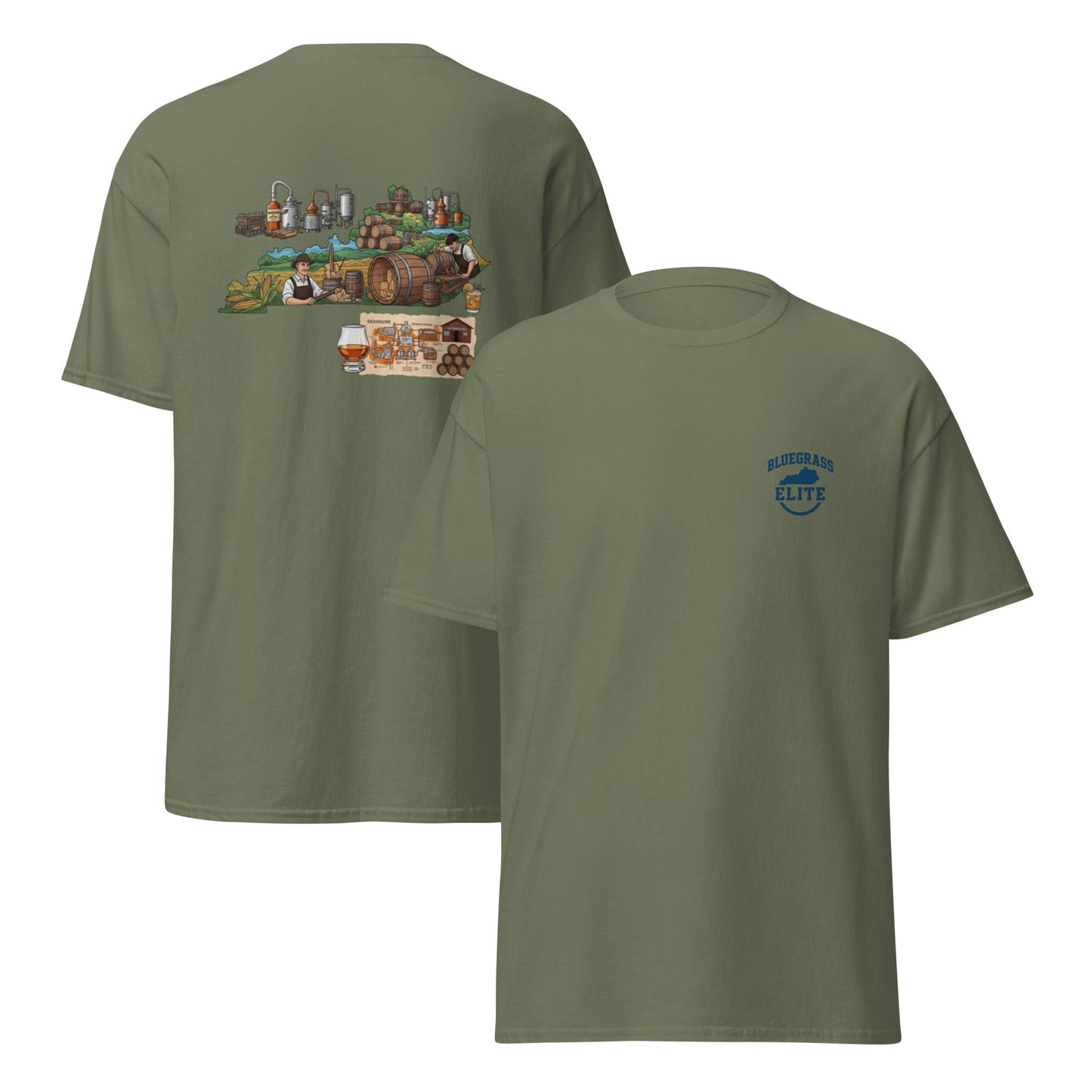 Kentucky Bourbon Classic Tee – Raise a Glass. Wear the Legacy.
