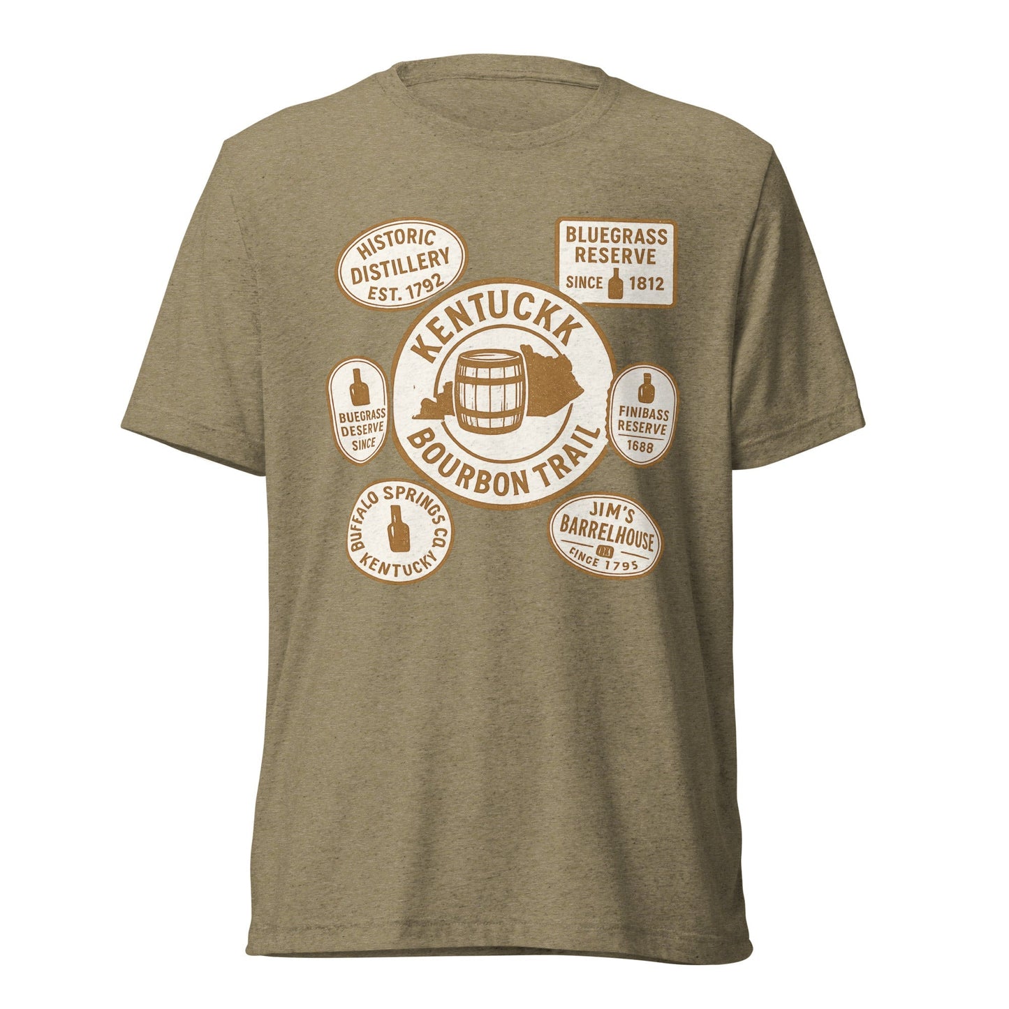 Kentucky bourbon shirt | Bourbon Explorer Tee | Elite Tri-Blend