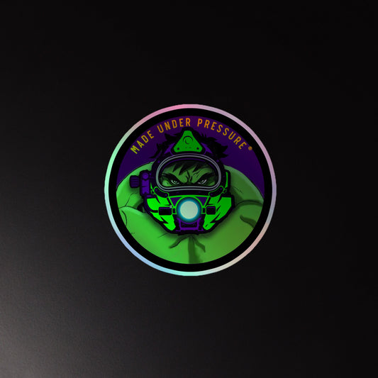 Made Under Pressure / Offshore Holographic stickers