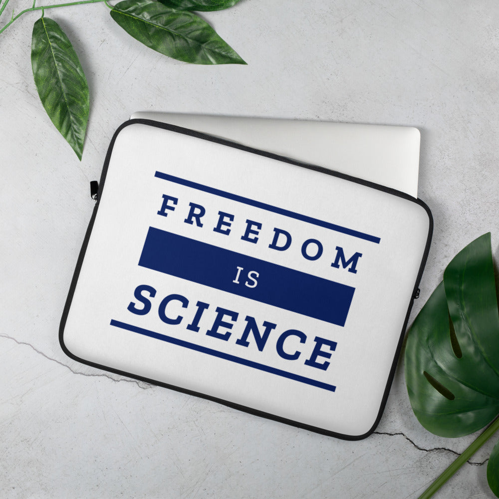 Freedom is Science Laptop Sleeve
