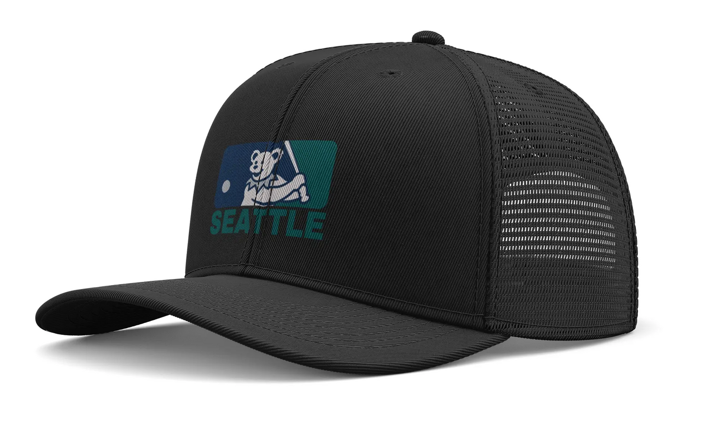 Seattle Mariners Original Dancing Bear MLB Grateful Dead Trucker Cap