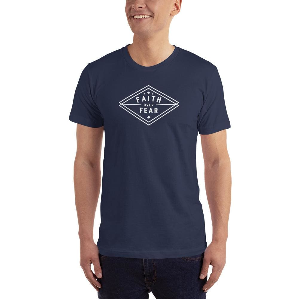 Men's Faith over Fear Diamond T-Shirt