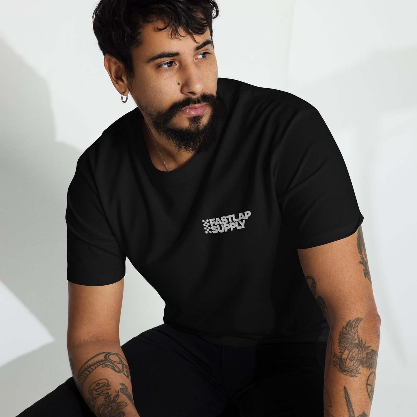 FastLap Supply Podium Embroidered Heavyweight Tee
