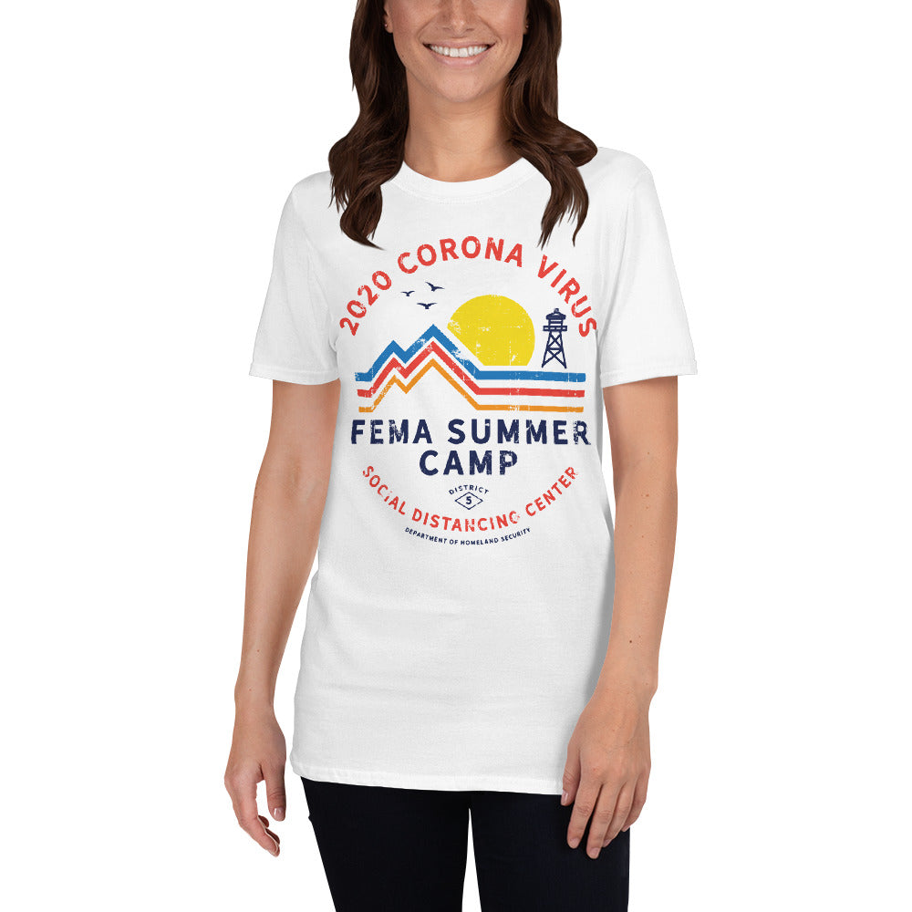 2020 Corona Virus FEMA Summer Camp T-Shirt