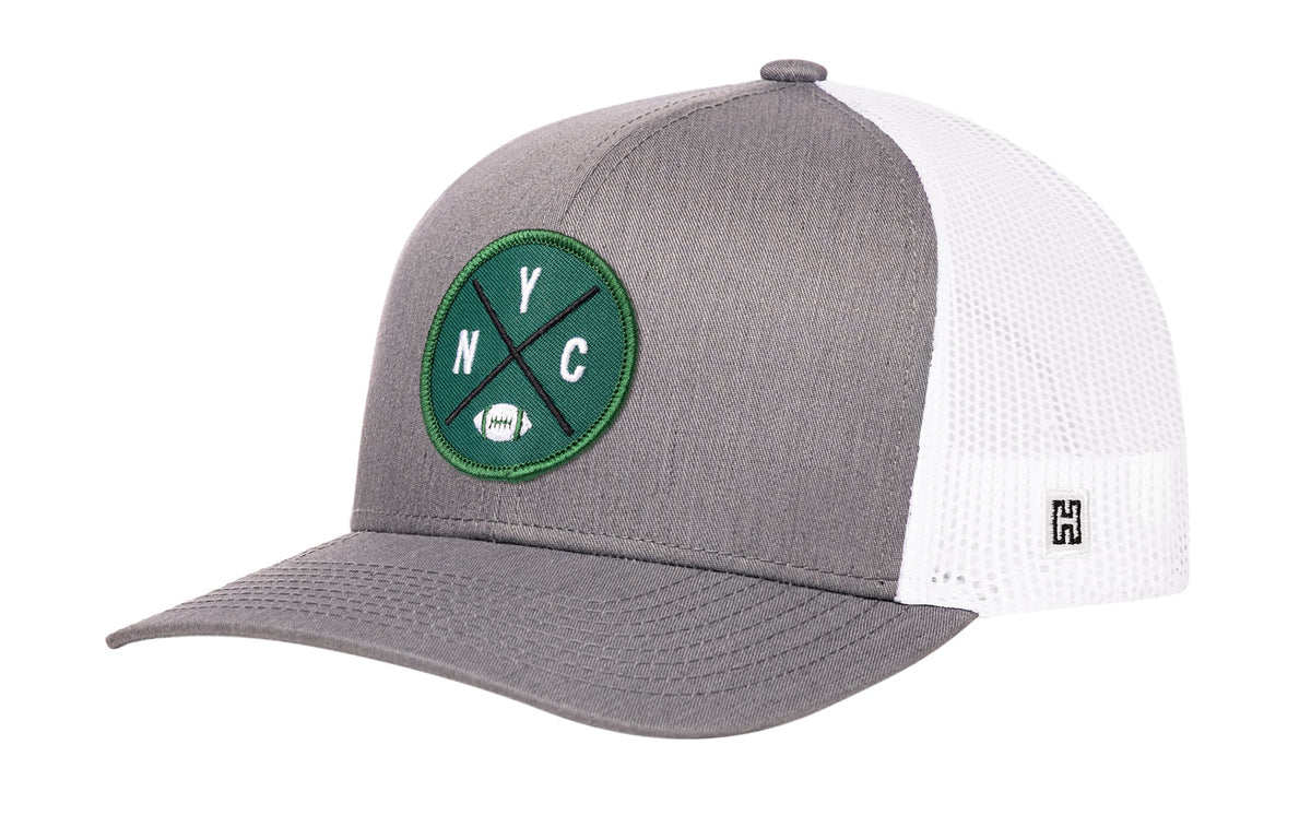 New York Trucker Hat | Black NYC X Football Snapback