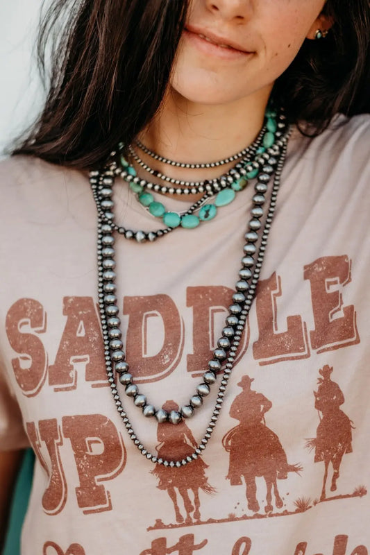 Pearl Layered Necklace Wild Junkie