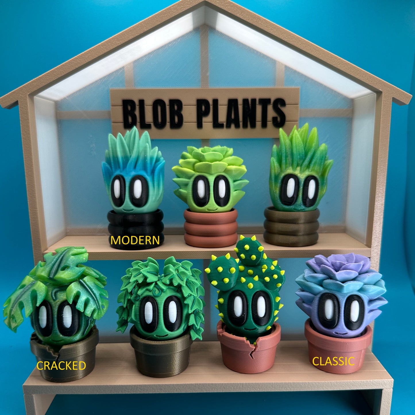 Prickly Pear Blob Plant