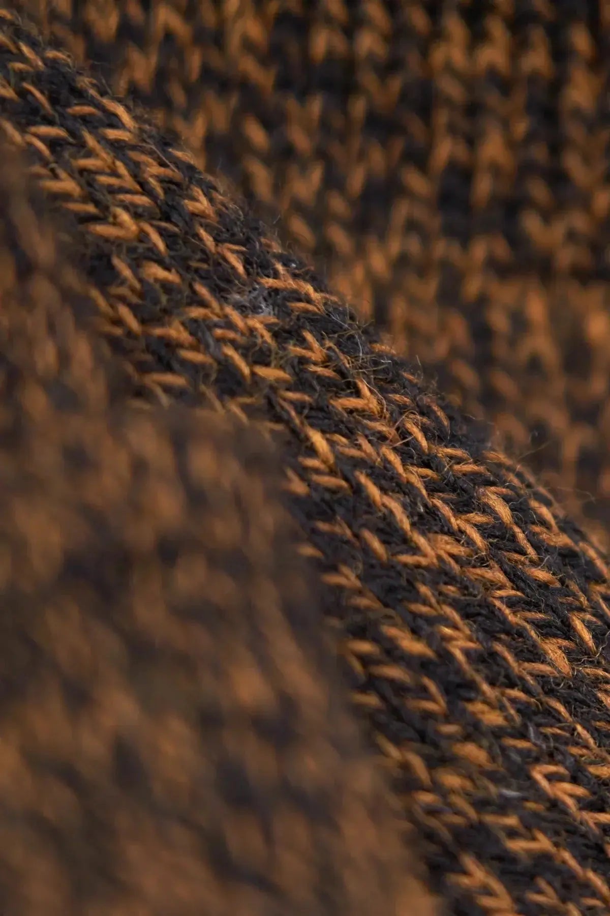 Rust Melange Ragg Wool Beanie UPSTATE STOCK