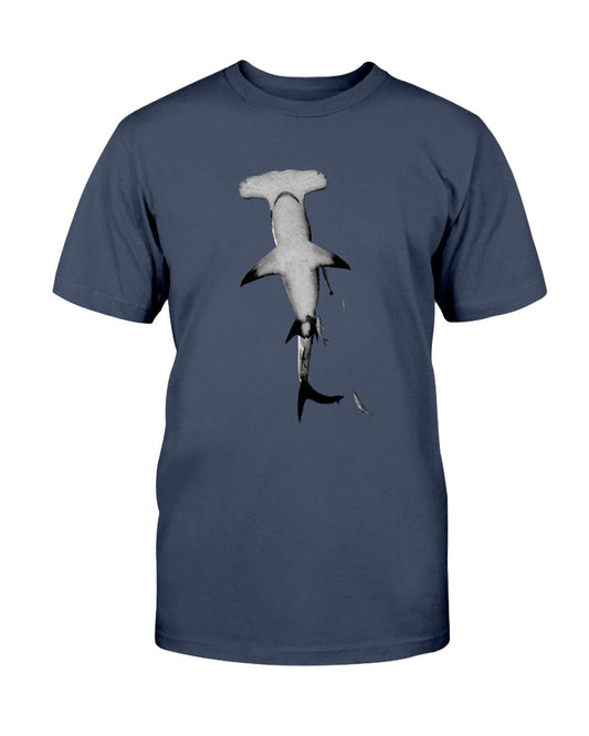Hammerhead Shark Overhead, Shark Shirt, Eco-Friendly Fashion, Moss Apparel, Unisex T-Shirt