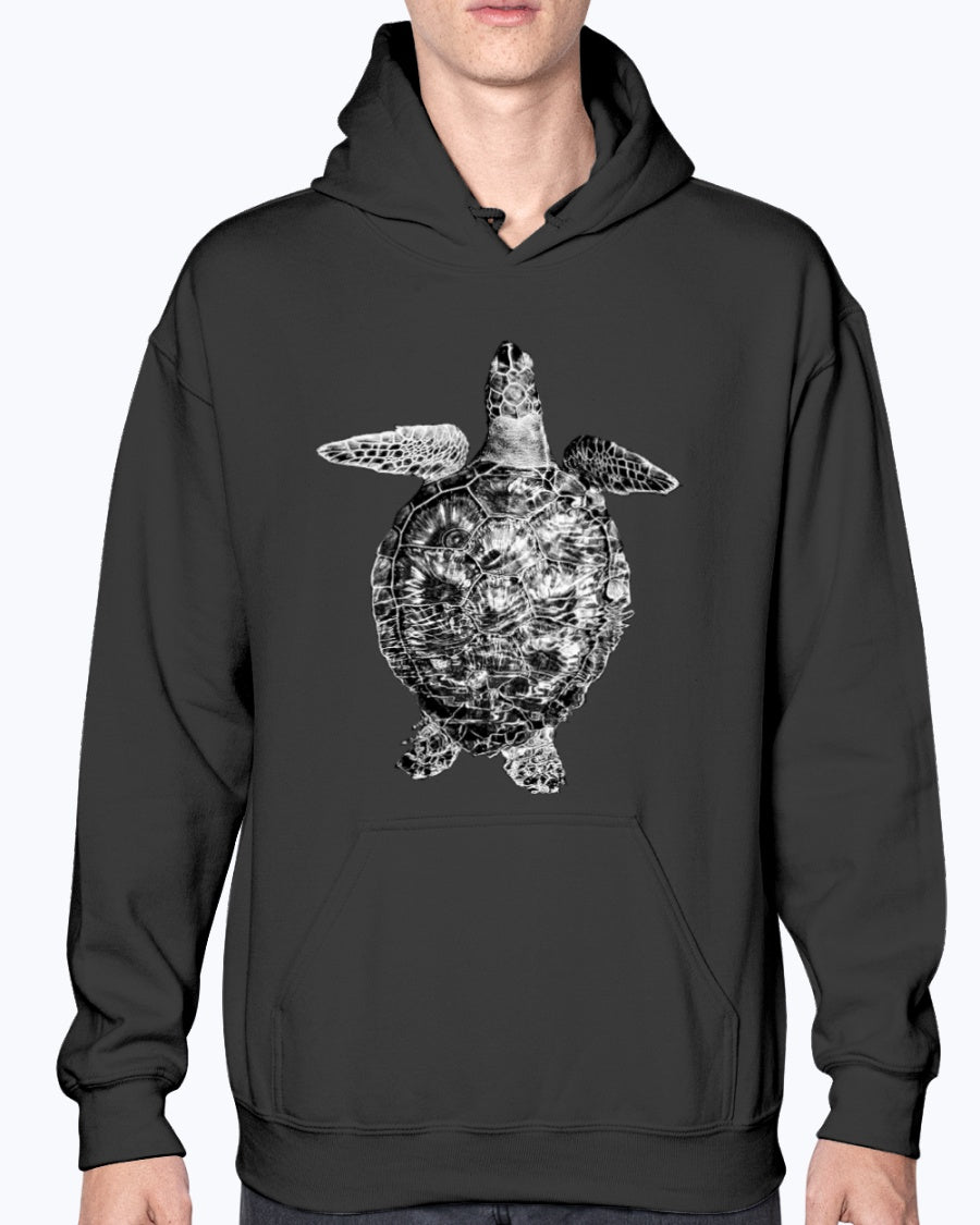 Sea Turtle, Moss Apparel, Sarasota Florida, Unisex Hoodie
