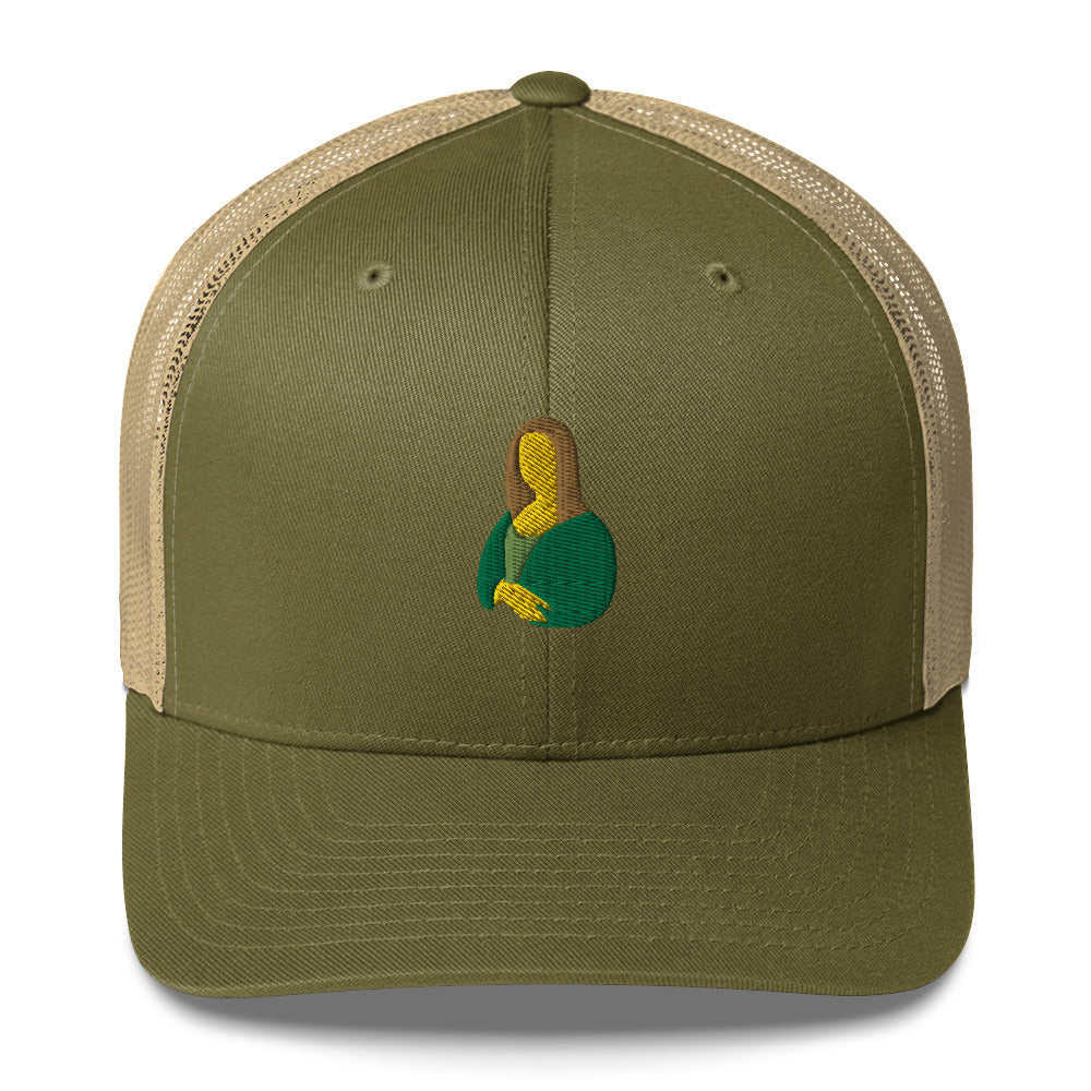 Trucker Hat | Icon Series | Mona Lisa | Cap